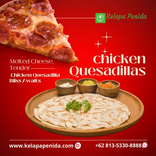 Chicken Quesadillas at Kelapa Penida Bar & Restaurant