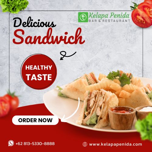 Sandwich At Kelapa Penida Bar and Restaurant