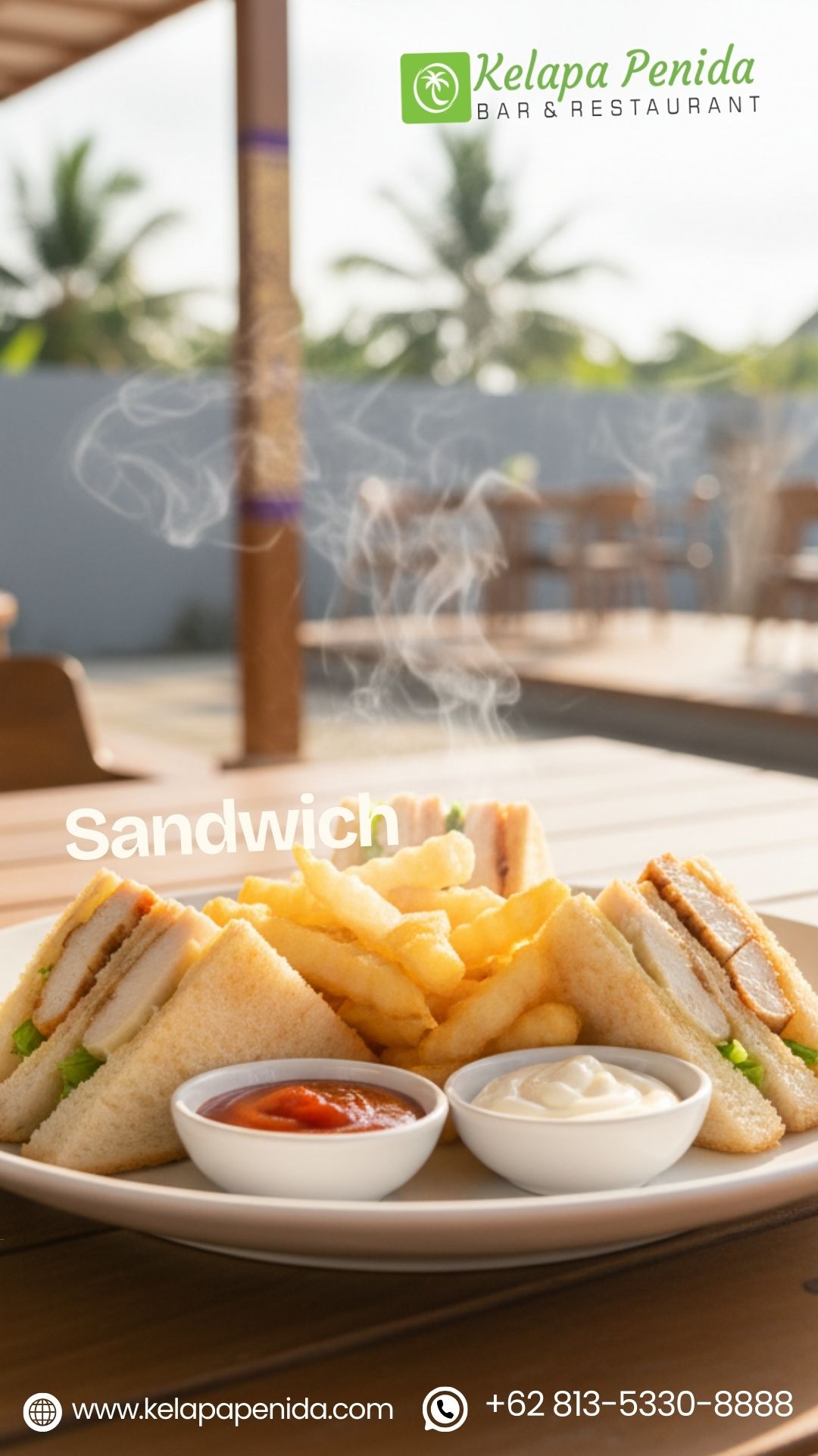 Sandwich At Kelapa Penida Bar and Restaurant