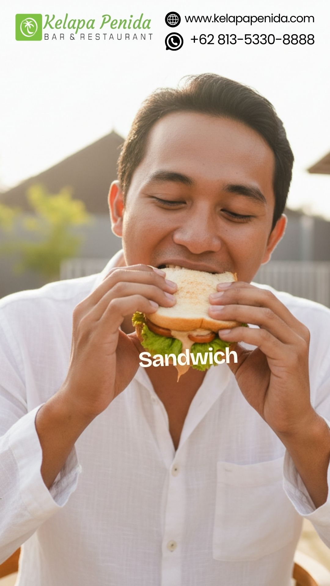 Sandwich At Kelapa Penida Bar and Restaurant