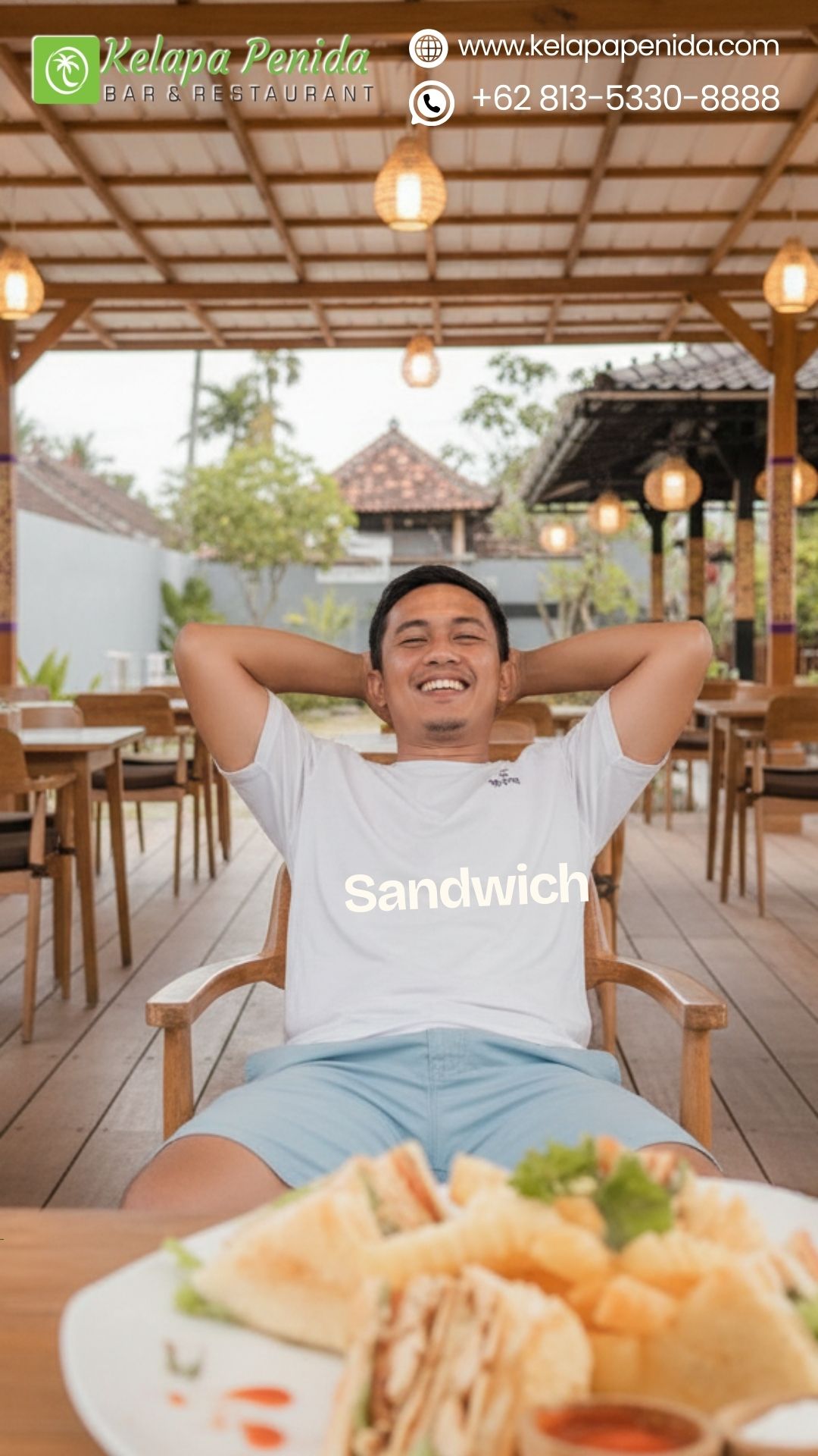 Sandwich At Kelapa Penida Bar and Restaurant