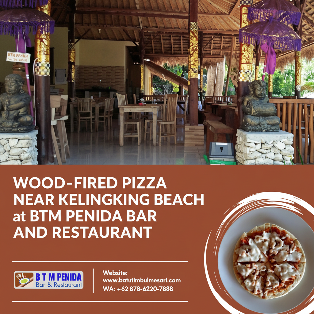 BTM Penida Bar and Restaurant Near Kelingking Beach in Nusa Penida